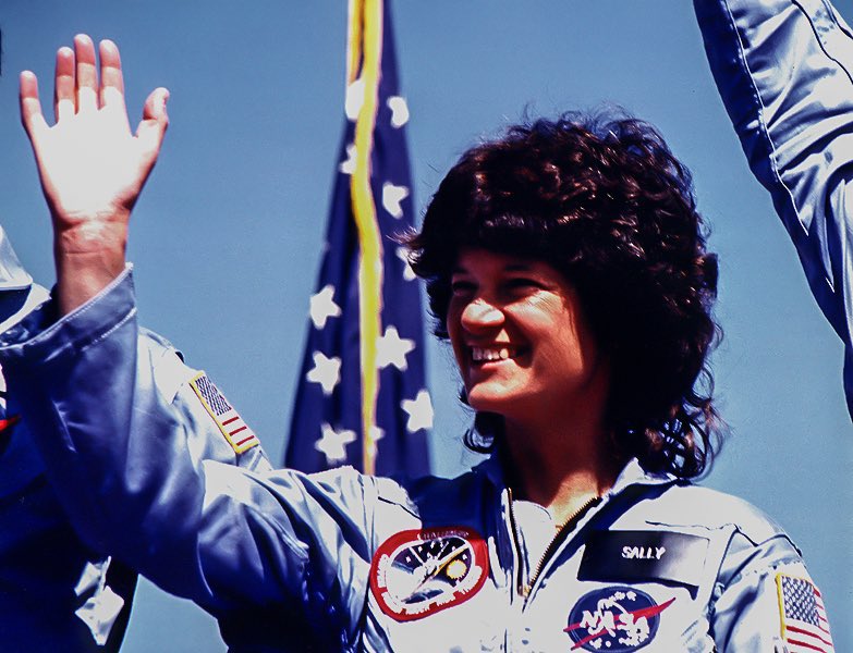 billmeco's tweet image. #OTD 42 years ago Sally Ride landed at #eafb #sts7 STS-7 was #NASA's seventh Space Shuttle mission, and the second mission for the #SpaceShuttle #Challenger