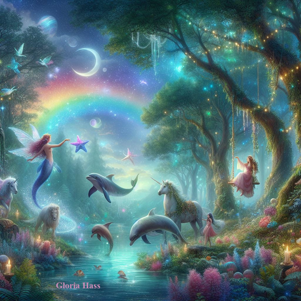 I'm ready to go here. Who wants to go with me?

#unicorns #mermaids #Dolphins #Fairies