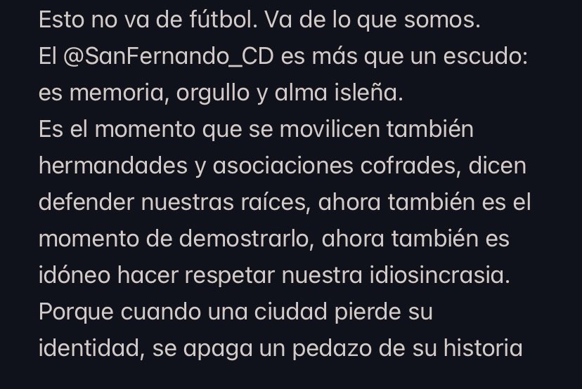 .
#SanFernandoCD #LaIslaNoSeRinde #UnionYFuerza