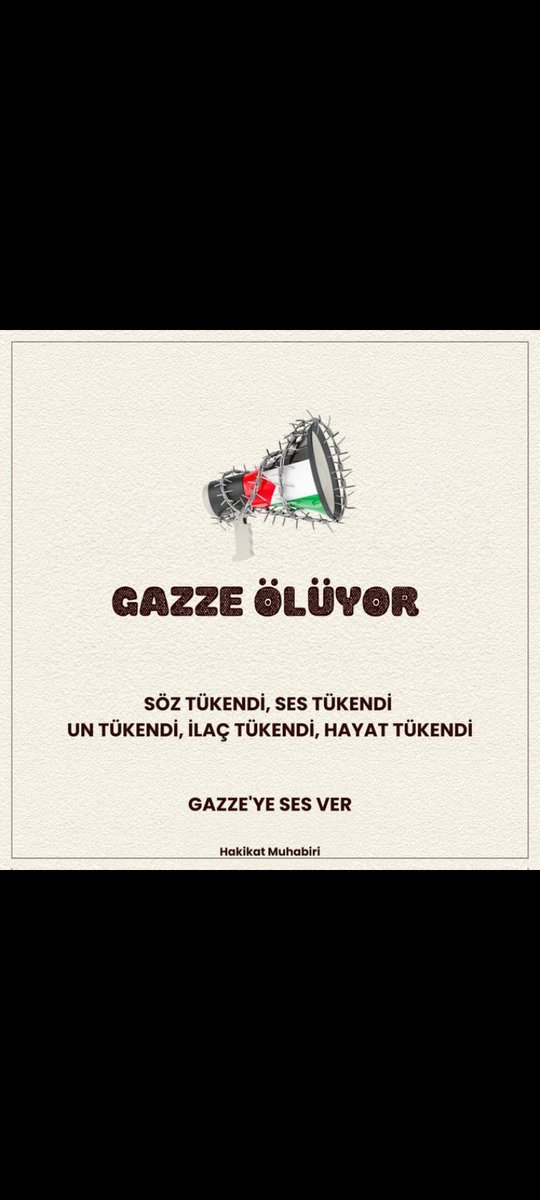 Gazze ölüyor İnsanlık ölüyor unutma unutturma