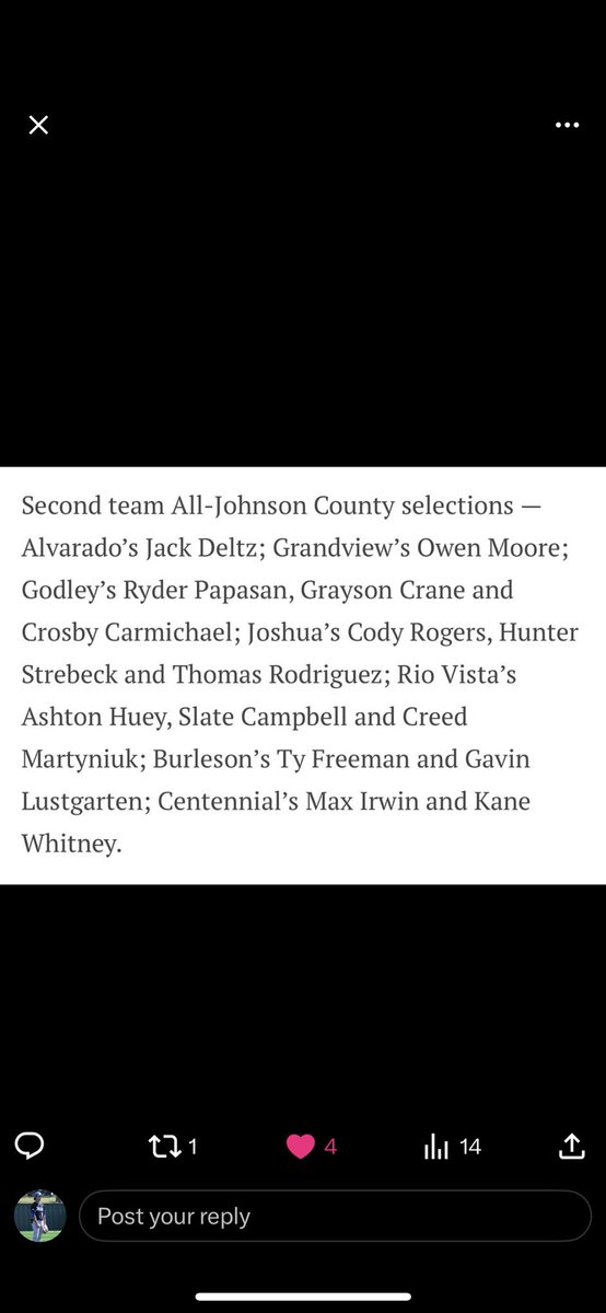 Hunter Strebeck (@hunter_strebeck) on Twitter photo 2nd Team All Johnson County. A lot of good baseball players in this area. Proud to be one of them. <a href="/JoshuaOwlsBSBL/">Joshua High School Baseball</a> <a href="/NKphillips86/">Nathan Phillips</a> <a href="/CoachCJ00/">Chris Johnson</a> <a href="/Coach_DDawson/">David Dawson</a> <a href="/CoachStultz22/">Brice Stultz</a> <a href="/Coach_Wood14/">Brandt Wood</a> 2nd Team All Johnson County. A lot of good baseball players in this area. Proud to be one of them. <a href="/JoshuaOwlsBSBL/">Joshua High School Baseball</a> <a href="/NKphillips86/">Nathan Phillips</a> <a href="/CoachCJ00/">Chris Johnson</a> <a href="/Coach_DDawson/">David Dawson</a> <a href="/CoachStultz22/">Brice Stultz</a> <a href="/Coach_Wood14/">Brandt Wood</a>