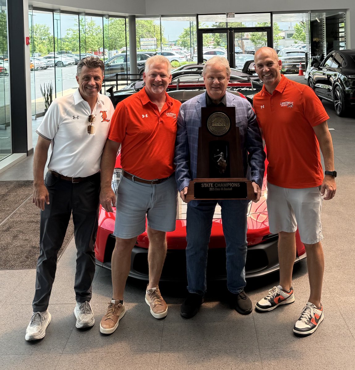 LibertyvilleBaseball (@baseballlville) on Twitter photo Thank you <a href="/PorscheExchange/">Porsche Exchange</a> for always supporting LHS Baseball! You are part of our State Championship! <a href="/FOWB_lhs/">Friends of Wildcat Baseball-LHS</a> Thank you <a href="/PorscheExchange/">Porsche Exchange</a> for always supporting LHS Baseball! You are part of our State Championship! <a href="/FOWB_lhs/">Friends of Wildcat Baseball-LHS</a>