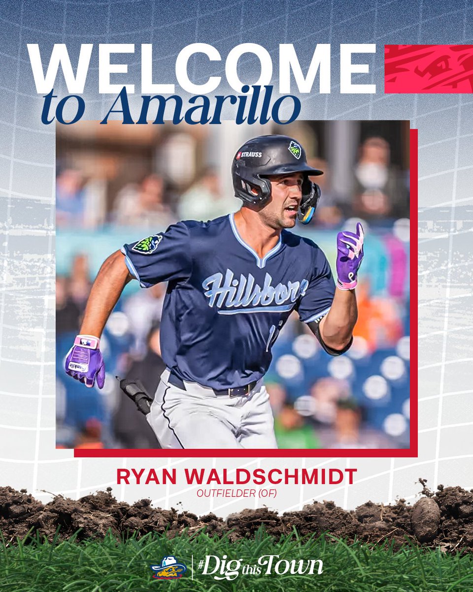 The Diamondbacks have assigned outfielder Ryan Waldschmidt — their 2024 first-round pick and No. 3 prospect — to the Amarillo Sod Poodles.

Welcome to Amarillo, Ryan!