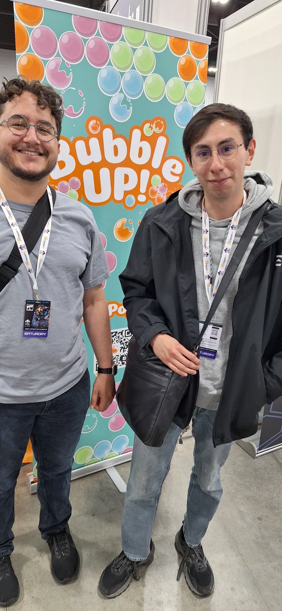 bubbleupgame's tweet photo. Congrats to Nick who bubbled up to the top of the leaderboard at our booth @gameconcanada!
Thanks to everyone who came by and played!
#bubbleupgame #gameconcanada2025 #gameconcanada #indiedevs #indiegame https://t.co/gZ7Ws08sop
