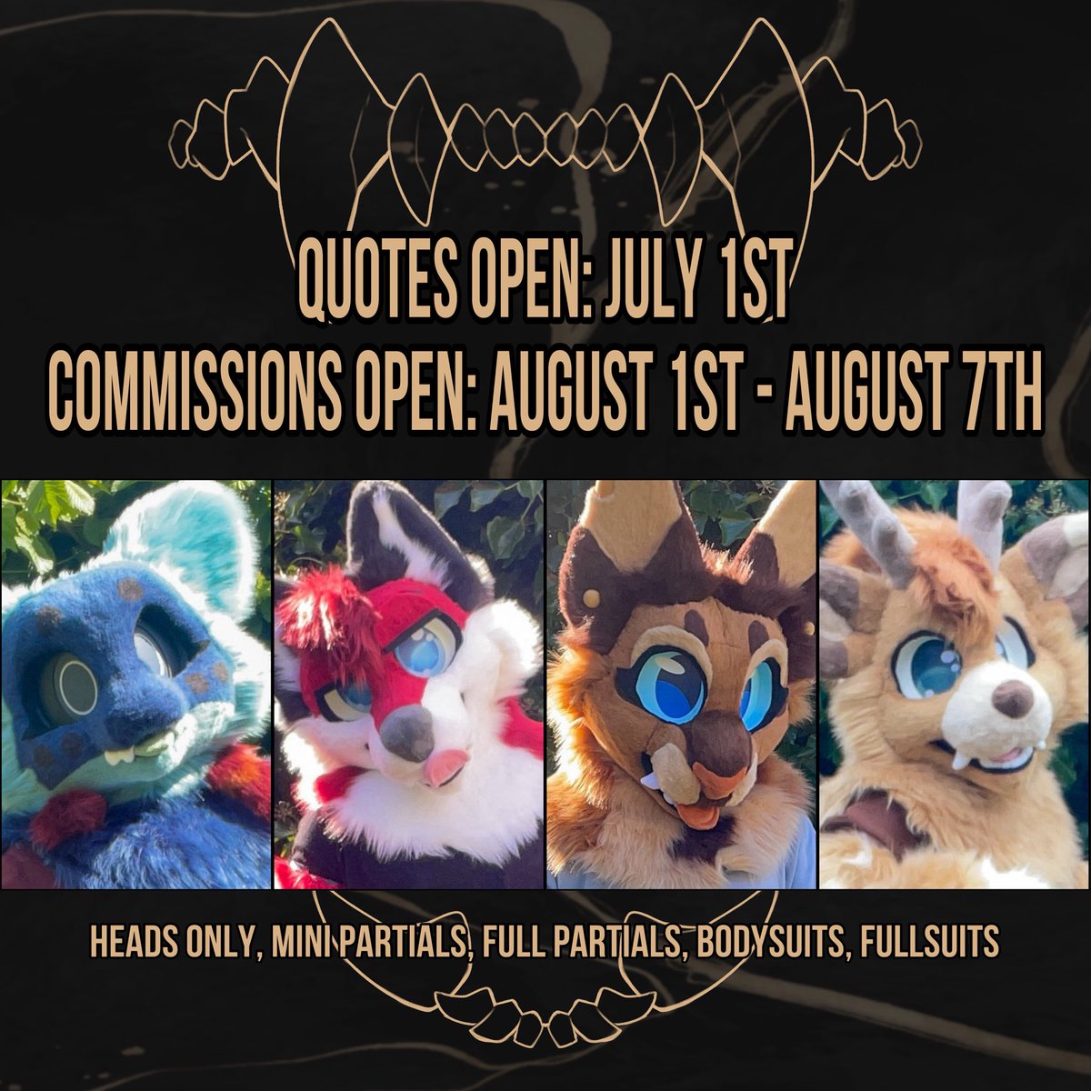 ⚜️The next opening dates have been announced! 
Any questions? Comment or dm!