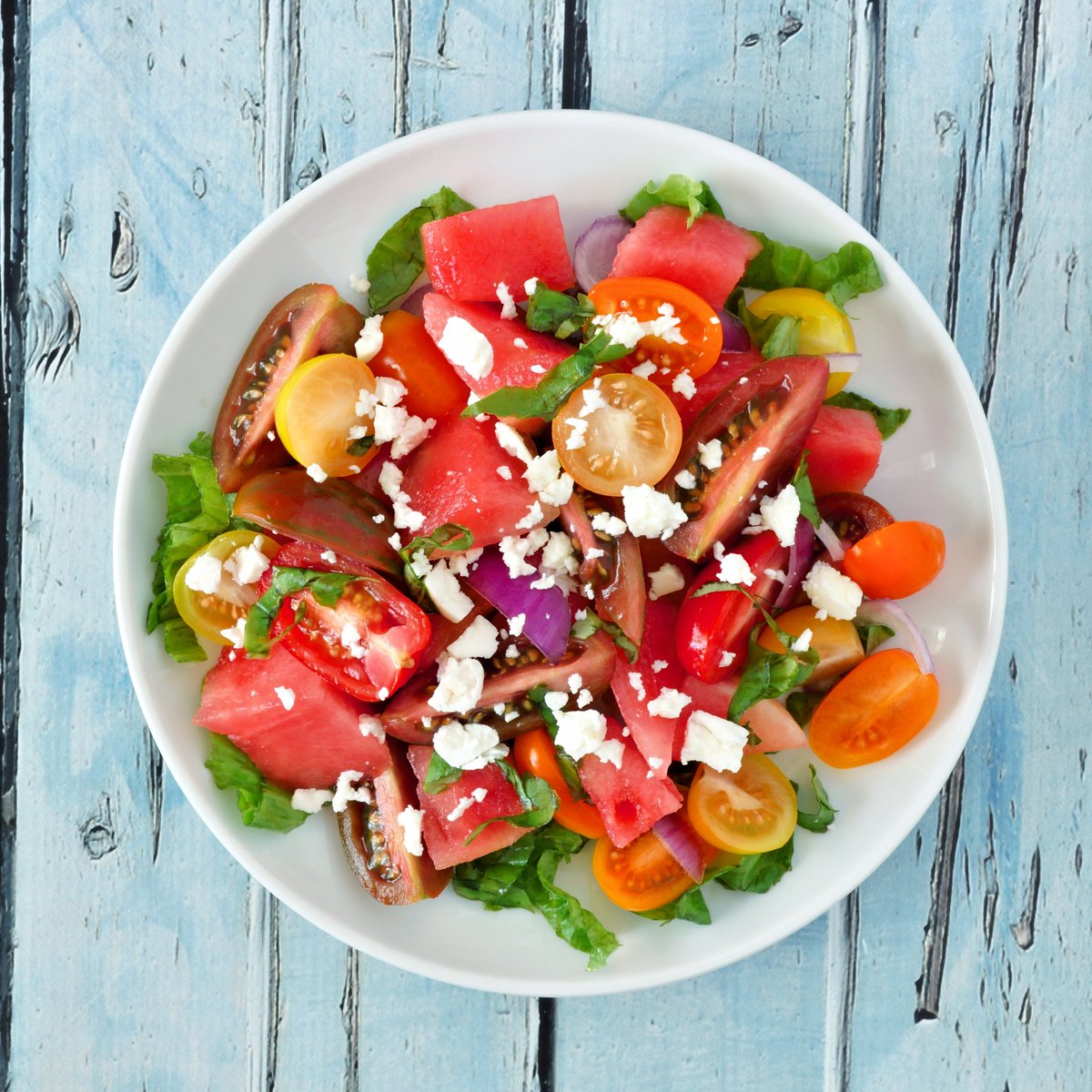 MoncriefCancer's tweet image. Watermelons are full of vitamins A and C as well as potassium and magnesium. Eating watermelon is also a great way to stay hydrated. This simple, delicious, and nutritious salad recipe is the perfect summer side dish. #NationalWatermelonMonth #WellnessWednesday