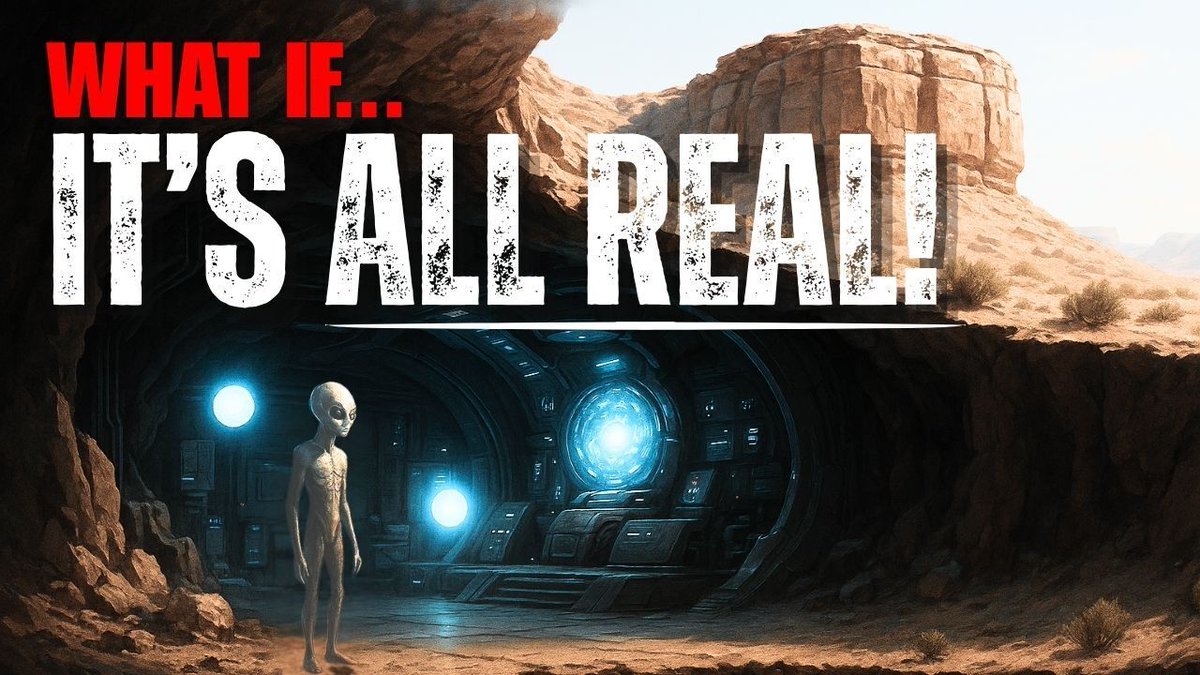 What If It's All Real? | The Richard Dolan Show
f.mtr.cool/zrmtladzsy

What if it’s all real? That is, what if UFOs—or UAP—are not only true, but represent a non-human intelligence with established infrastructure here on Earth, including underground or undersea bases?