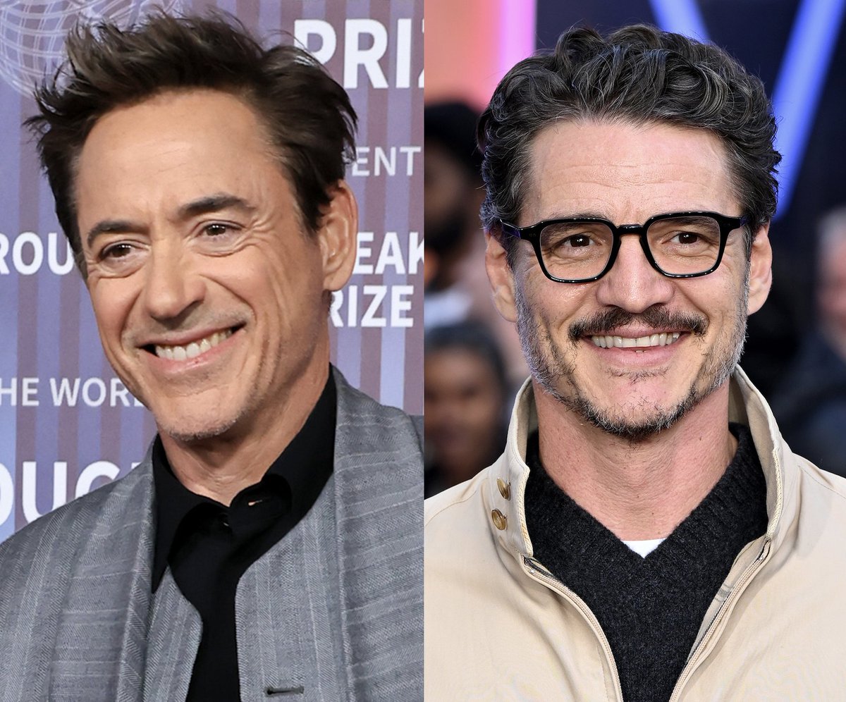 Robert Downey Jr. says Pedro Pascal becoming a star "who is on a hot streak reaffirms my faith in our industry." 

Downey invited Pascal to "homework days" while filming #AvengersDoomsday. Pascal calls Downey "so immediately generous and inviting that you feel like you can be