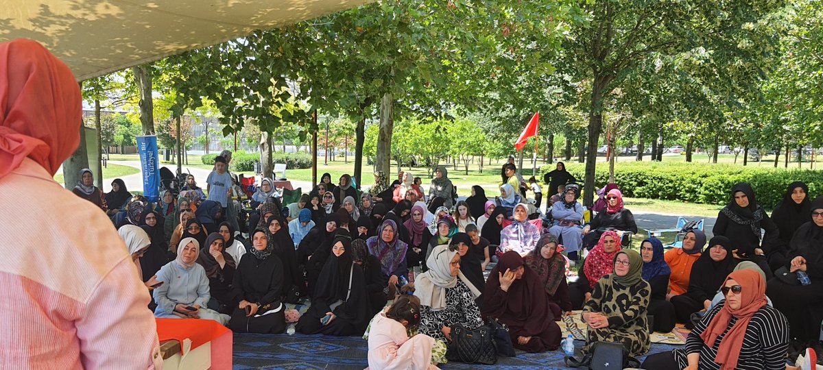 saadetkadin41's tweet photo. Saadet Partisi Kocaeli Kadın Kolları Haziran Ayı İl Divan Toplantısı&amp;Yaz Pikniği SEKA Park Sahili'nde gerçekleştirildi. https://t.co/3SGTBrOgR7