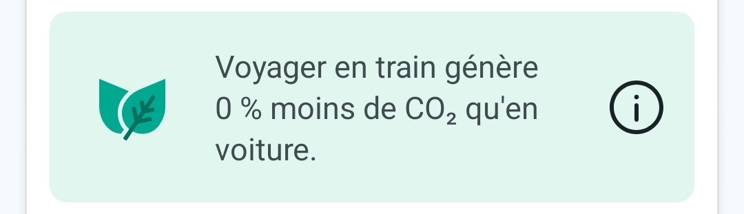 on nous ment depuis le début #boycotttrains #vivelediesel