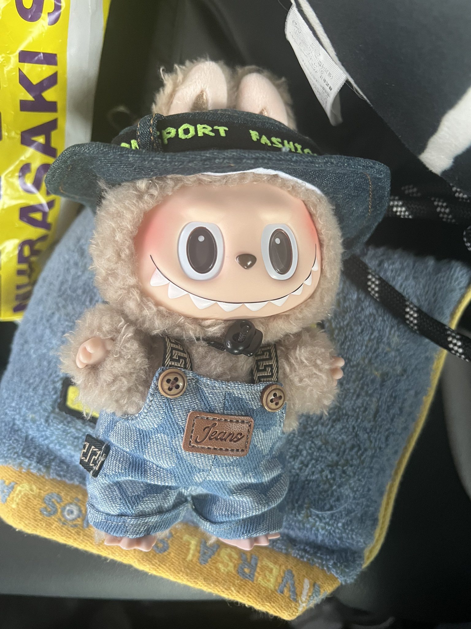 らぶぶ Labubu Fall in wild key chain🥳