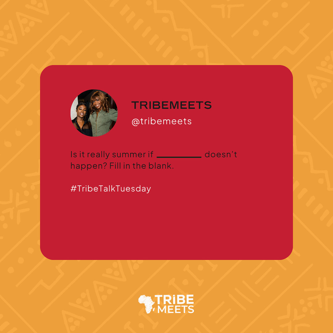 Is it really summer if the cookout don’t slap, somebody doesn’t  bring the aluminum pan mac &amp; cheese, and we don’t hear “Before I Let Go” at least once?! 🤣

Let’s hear what summer really means to y’all! 

#TribeTalkTuesday #SummerVibes #RelatableAF #TribeMeets