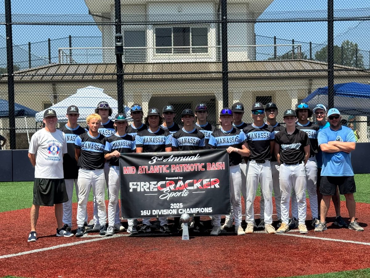 Mell_EM's tweet photo. Congrats Manassas Cavalry 16U for another tournament win in the incredibly intense  100+ degree heat of NoVA Turf over 4 days. They played the most games in their Bracket (7 Total and 3 on the last day).  Kudo's to all the boys that endured together as a team! @GMBL_Travel https://t.co/JfSSzOSx8O