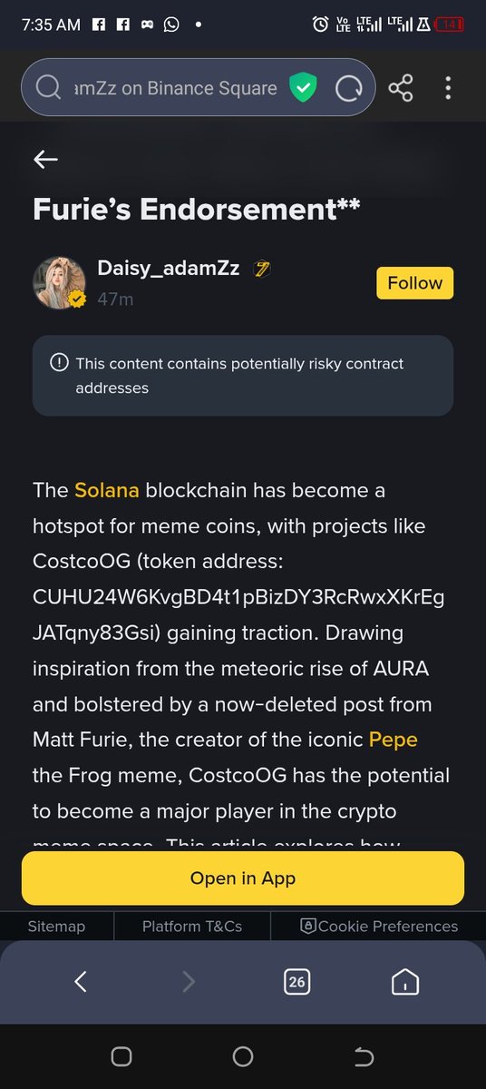 I so much trust this #CostcoOG team and community💪

No doubt, there is conviction!

Load up, #CostcoOG is about to move at the speed of light🔥

CUHU24W6KvgBD4t1pBizDY3RcRwxXKrEgJATqny83Gsi