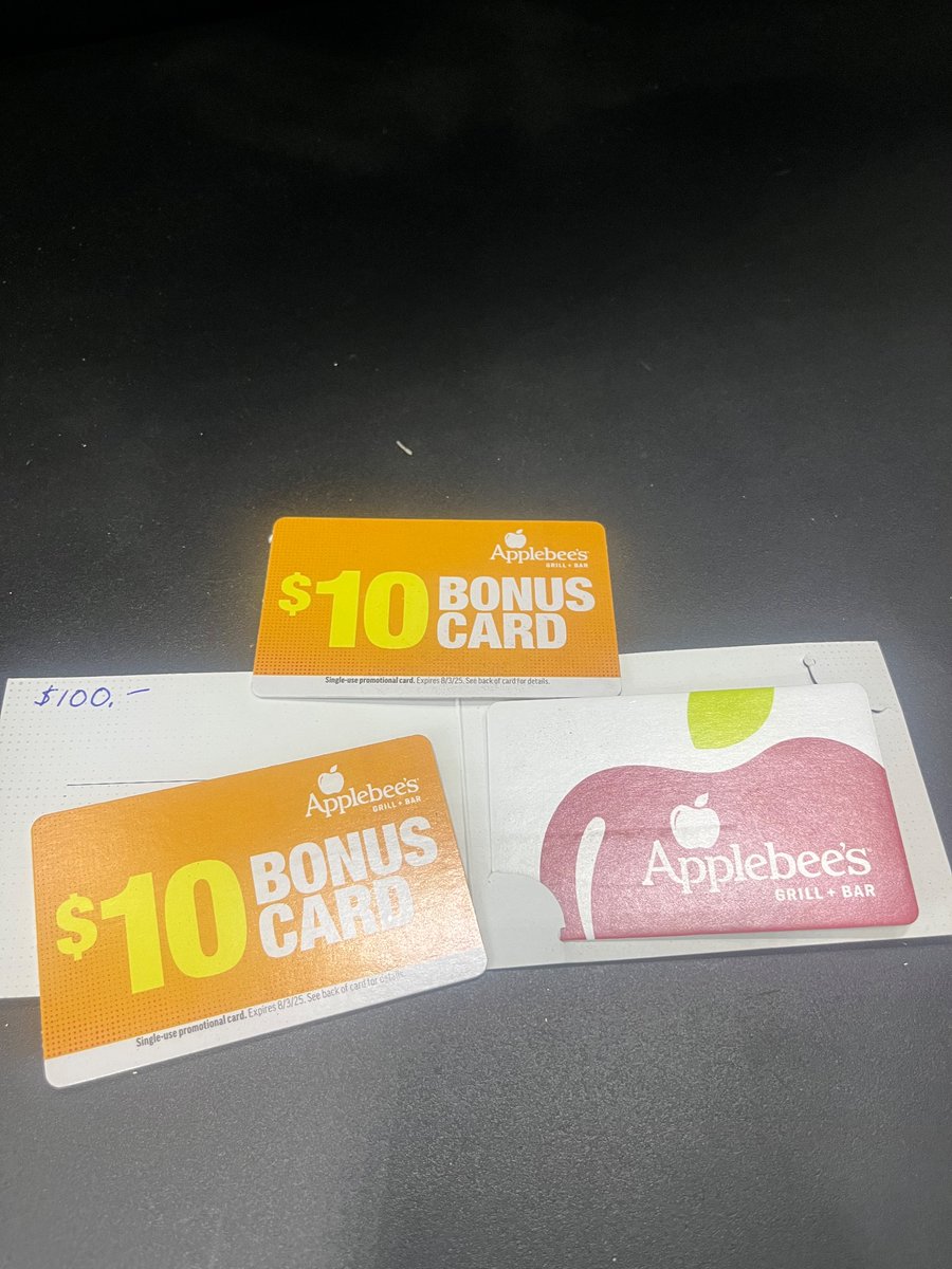 Still looking for the name of the person that gave the Applebee’s gift card to us when entering <a href="/AtomicSpeedway/">Atomic Speedway</a> on Saturday.

If you’re on the X world, please reach out to us or Parker, thank you!!