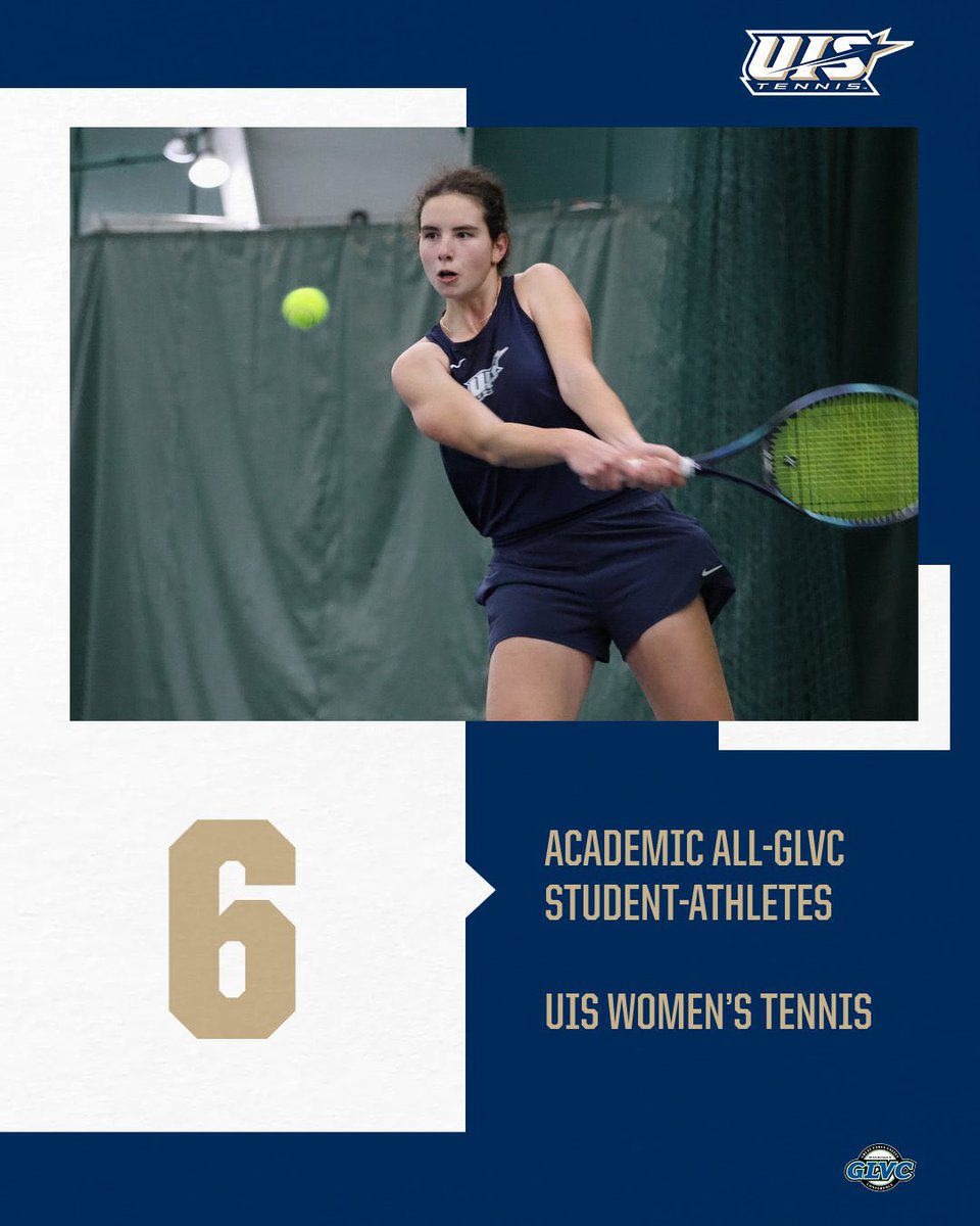 Congrats to our Women’s Tennis Academic All-GLVC award winners! 

Six Prairie Stars were honored: Ema Norma Bordean, Niamh Grogan, Kamila Kalinowska, Carmen Llopis Fabra, Cristina Mendoza Romero &amp; Piper Schrepferman 

#WeAreStars | #ProtectThePrairie