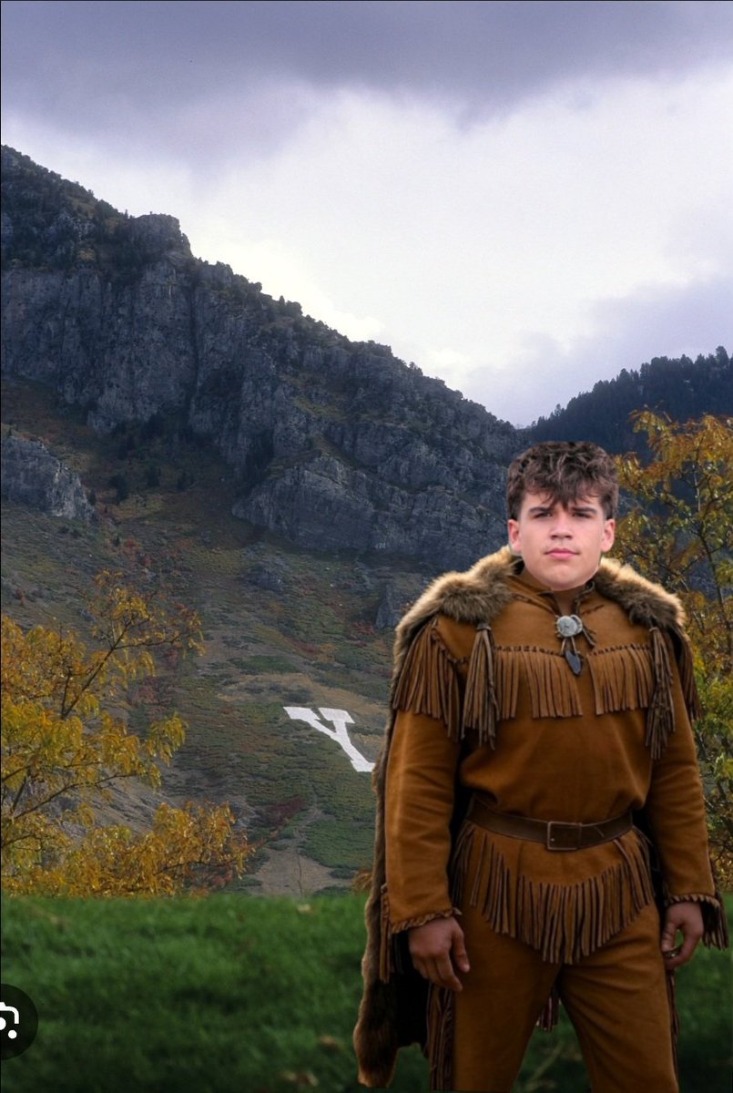 bpdub21's tweet image. Mountain Lyon!
Someone with actual talent needs to recreate this.
Or better yet, let's get a photo shoot!
@ryderly0ns @BYUSportsNation