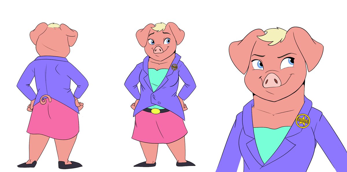 I just took on my biggest commission ever, 30 character sheets for a friend of mine, here's a sample,these are for his story that you can find here archiveofourown.org/works/51512239… #zootopiafanart #zootopia #JudyHopps #NickWilde #fanart