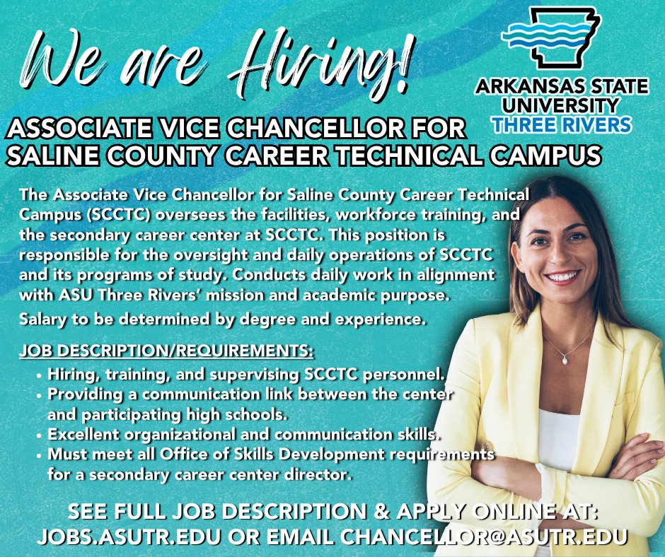 Arkansas State University Three Rivers tweet media