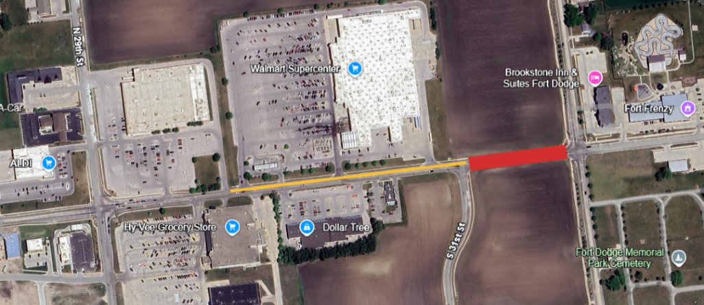 Beginning tomorrow, work starts on the final phase of the 2025 concrete patching project. 1st Ave N will be closed from S 31st St to S 32nd St. The eastbound lane will also be closed from the east Target entrance to the road closure. Please use caution in and around the area.