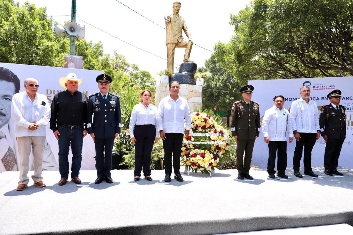 Conmemoramos el 105 aniversario del natalicio de Don Juan Sabines Gutiérrez, figura clave en el desarrollo de Chiapas y Tuxtla Gutiérrez.