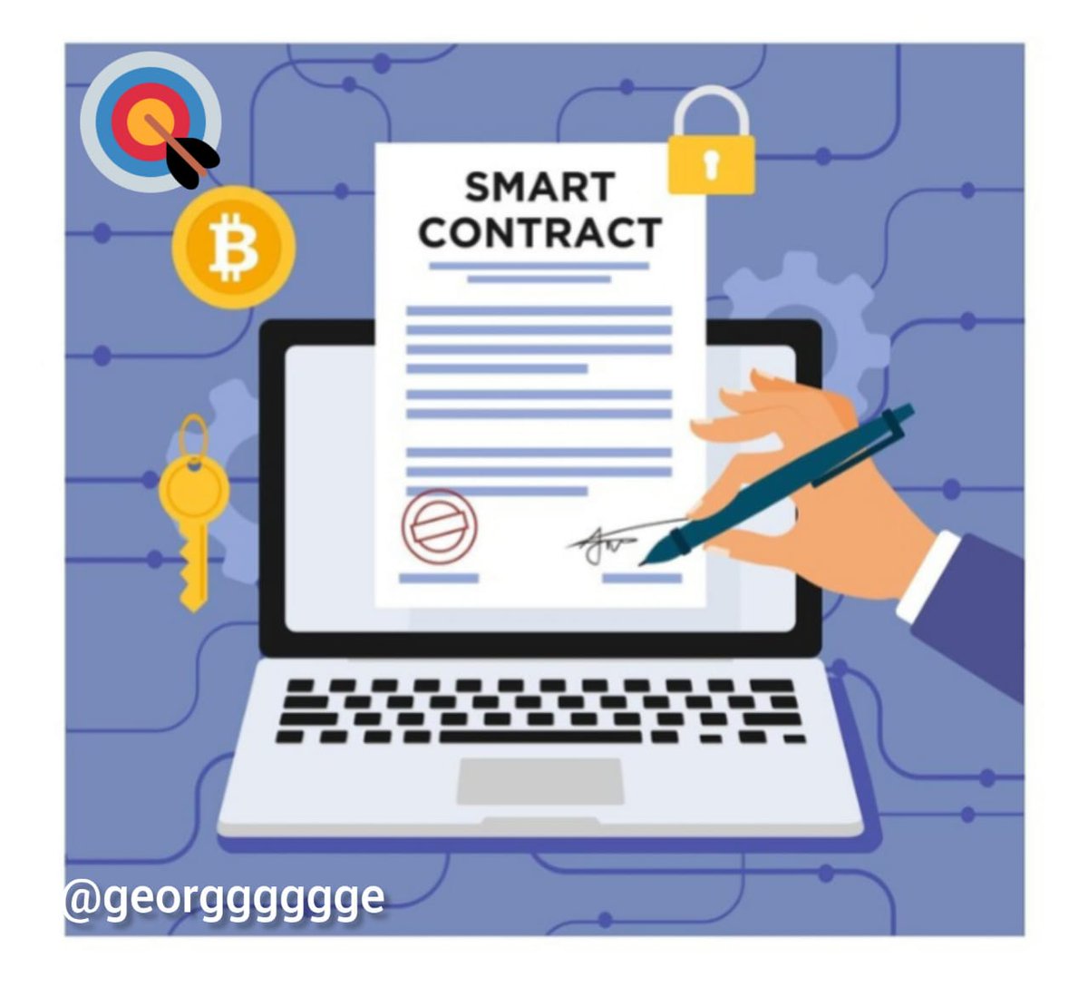 GeorGGGGGGe's tweet image. π Smart Contracts 101: Your First Steps into Web3 Magic β¨
Hey newbies ever heard of "smart contracts" and wondered what they are? π€ You're in the right place. This thread is your quick, beginner-friendly guide to understanding these digital game-changers. Let's dive in ‡οΈ