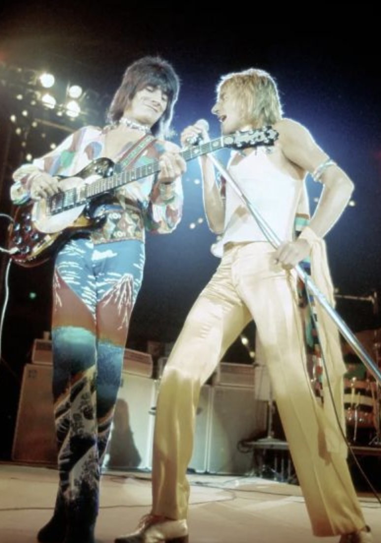 ronniewood's tweet image. "Going home, running home
Down to Gasoline Alley where I was born"