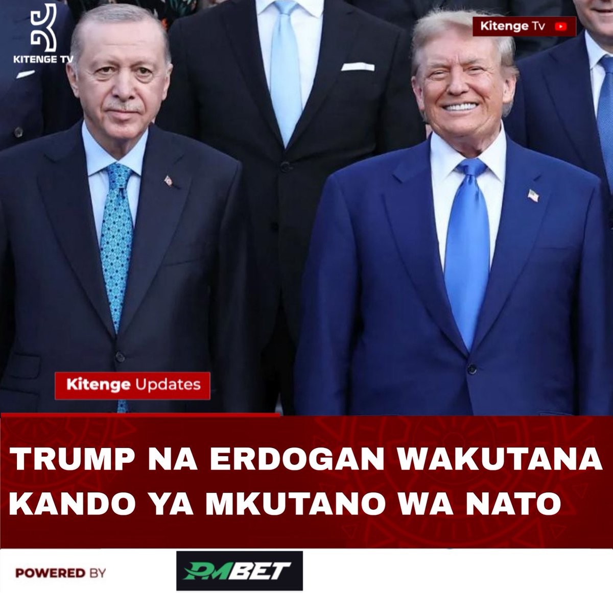 Rais wa Uturuki Recep Tayyip Erdogan na Rais wa Marekani Donald Trump wamekutana kando ya Mkutano wa NATO unaofanyika The Hague, Uholanzi.

Lengo la kikao chao ni kurekebisha uhusiano baina ya Marekani na Uturuki, ambao umekuwa na mvutano kutokana na mabadiliko ya siasa, ununuzi