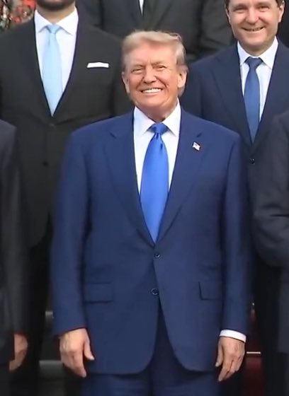 The smile when you walk into NATO snd you know you’re the Big Man on Campus.