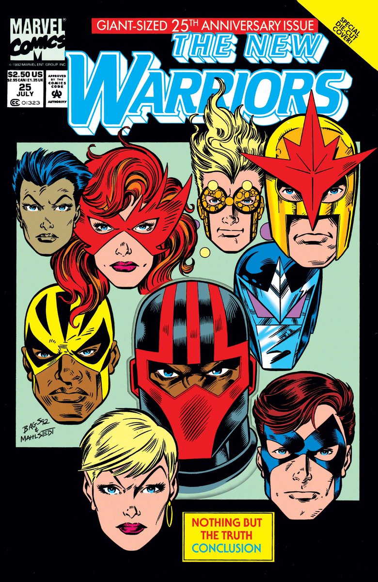 MonarchDafey's tweet photo. THE 90'S STRIKE BACK!

Featuring Comic Art for Characters &amp; Teams from the 90's.

Day 20: The New Warriors 

Art by Mark Bagley, Darick Robertson, Patrick Zircher https://t.co/xvX06jpeEz