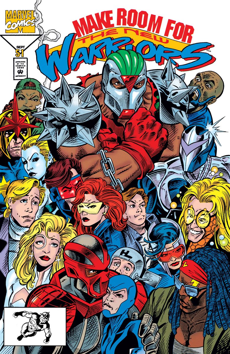 MonarchDafey's tweet photo. THE 90'S STRIKE BACK!

Featuring Comic Art for Characters &amp; Teams from the 90's.

Day 20: The New Warriors 

Art by Mark Bagley, Darick Robertson, Patrick Zircher https://t.co/xvX06jpeEz