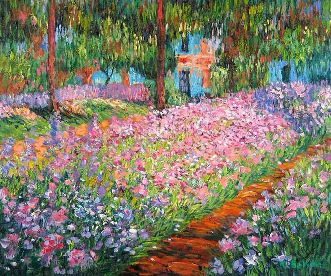 Havenlust's tweet photo. The Garden of Claude Monet https://t.co/Cn0U2YgEl5