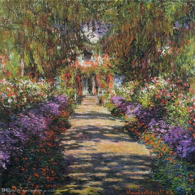Havenlust's tweet photo. The Garden of Claude Monet https://t.co/Cn0U2YgEl5