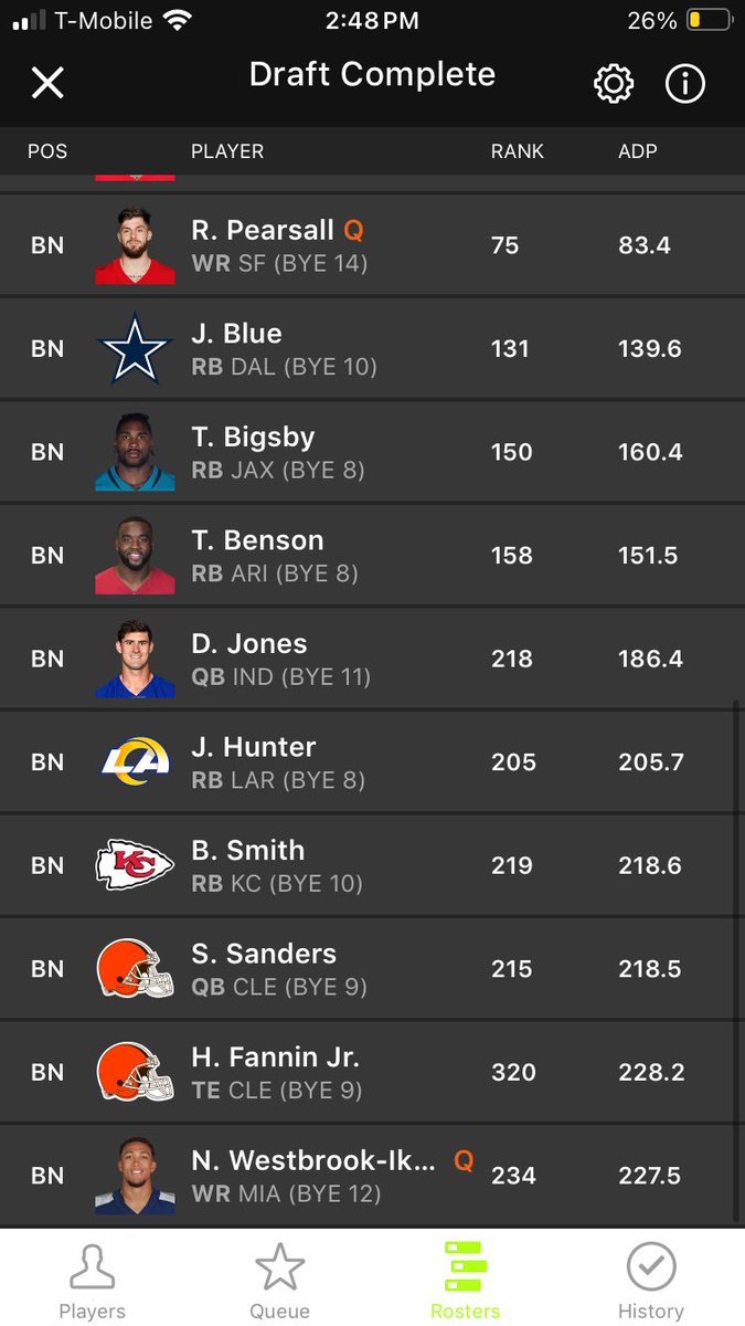 ZeroRBdad's tweet image. DK is a different beast

I drafted the entire Jags RB room

One of these fuckers have to pop

#zerorb
#bestball
