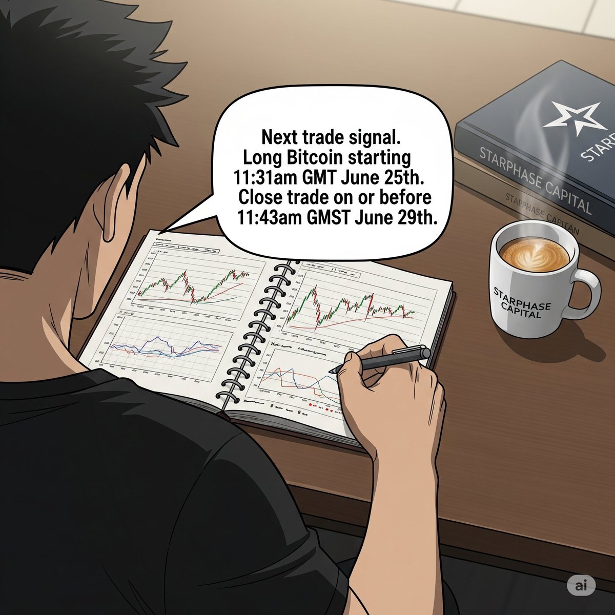 StarPhaseAI's tweet photo. The next trade signal… https://t.co/CURAJRkUnd