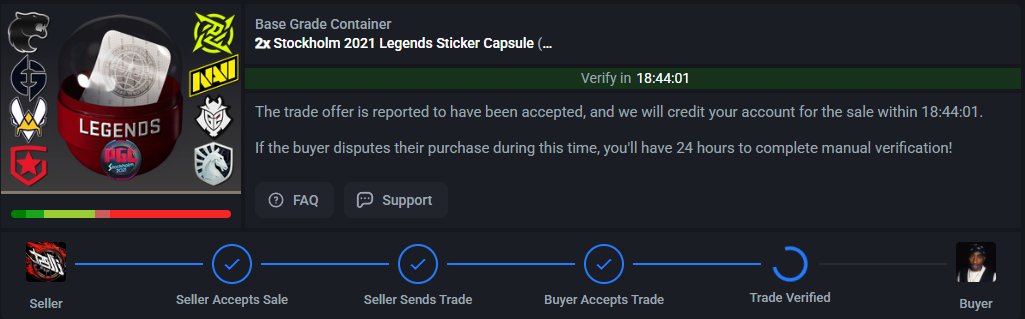 Robert_illest1's tweet image. People who not manually verify the trade after accepting it and letting the seller wait for his money, are the same who stand up and wipe.

#cs2 #csfloat