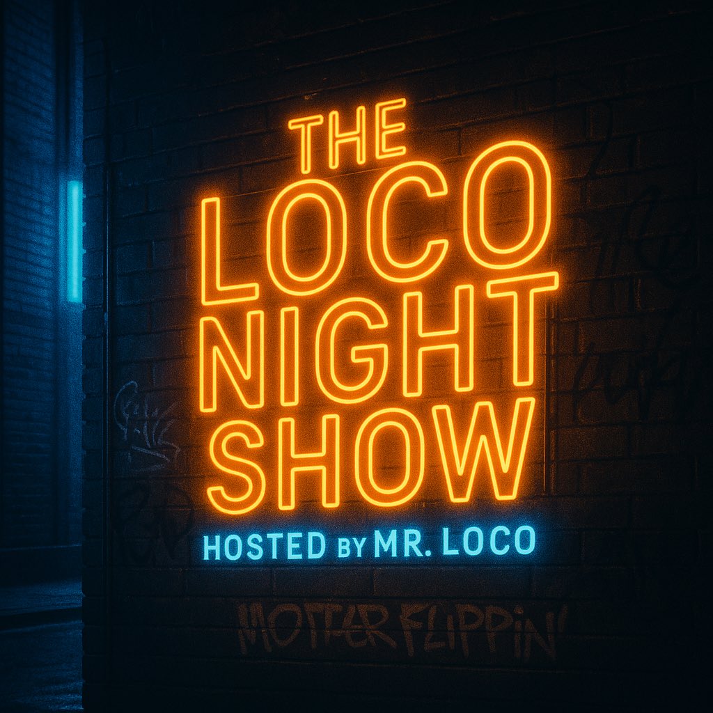 🎙️ The Loco Night Show
Hosted by Mr. Loco 

When the lights go down… he turns the madness up. 🌀🌙

Late-night vibes, real talk, raw truth.
Only the bold tune in.

You loco enough?
