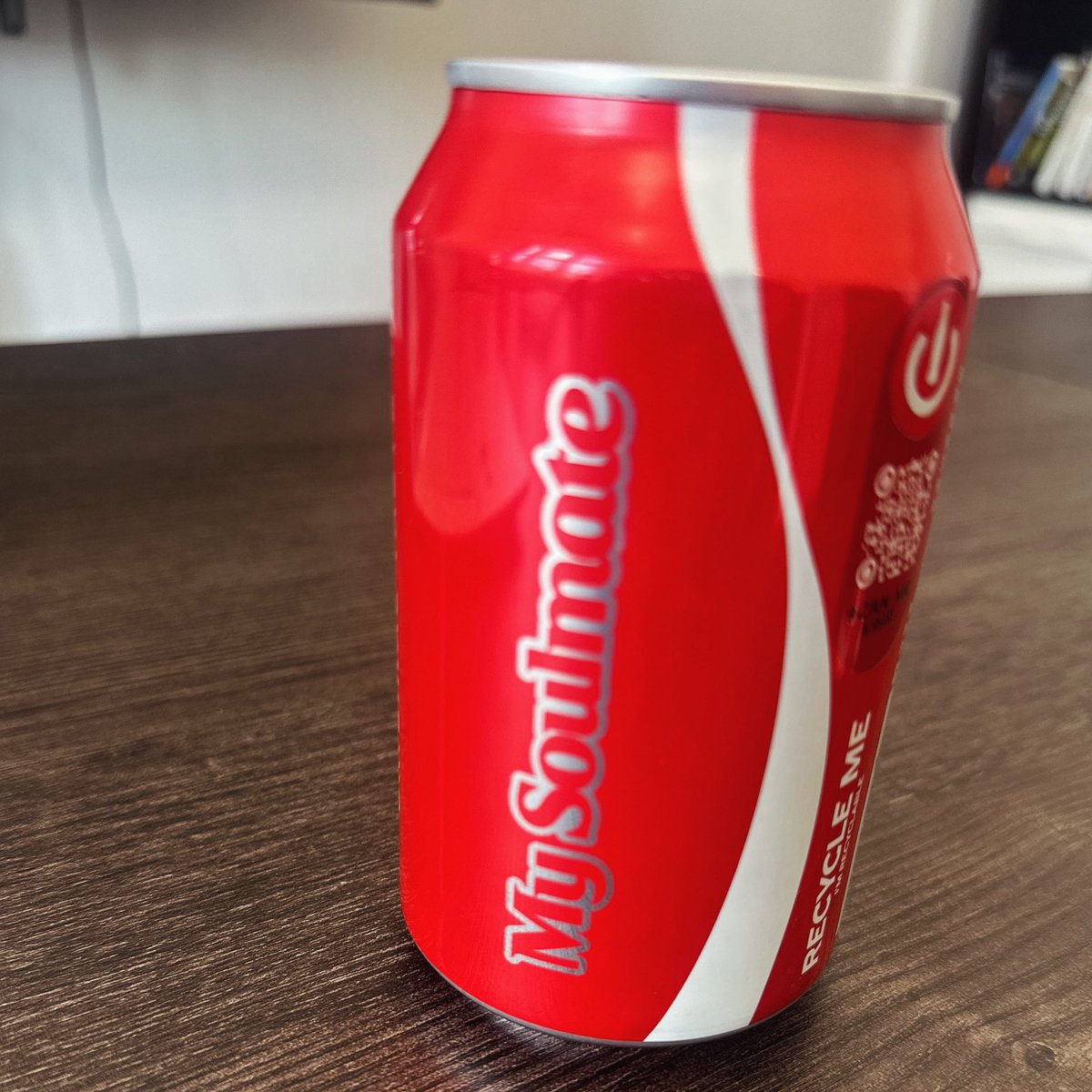 Today’s reason to smile…….when you ask for a cold drink and it says My Soulmate on it #ColdDrink #Message #LoveTheUniverse #Soulmate #Spiritual xxx