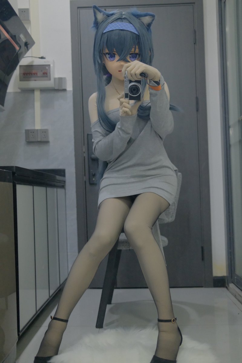 猫耳朵～
#kigurumi