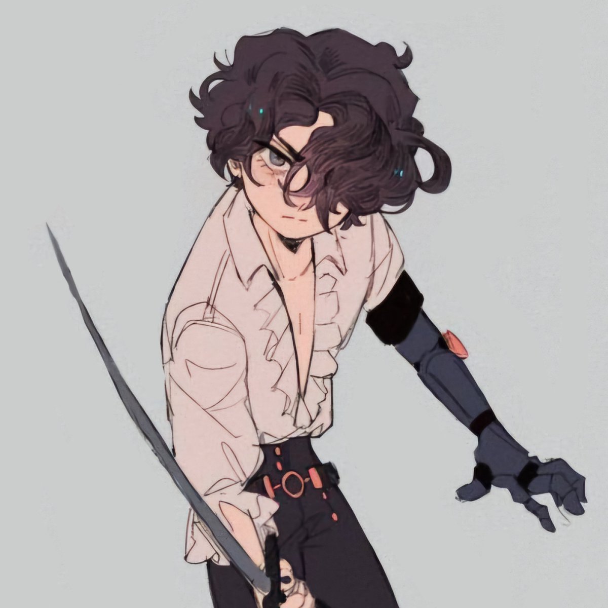 Beautiful art of P from Lies of P by Bluebiscuitss on IG. I love this boy