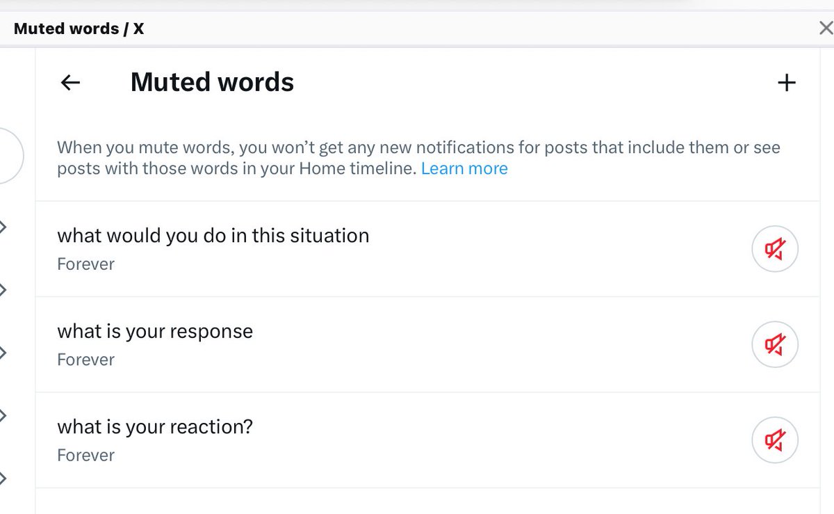 OwliestOne's tweet image. Sick of the engagement farmers? This is how to clean them out of your timeline:
Settings > Privacy and Safety > Mute and Block > Muted Words. Then add these phrases…