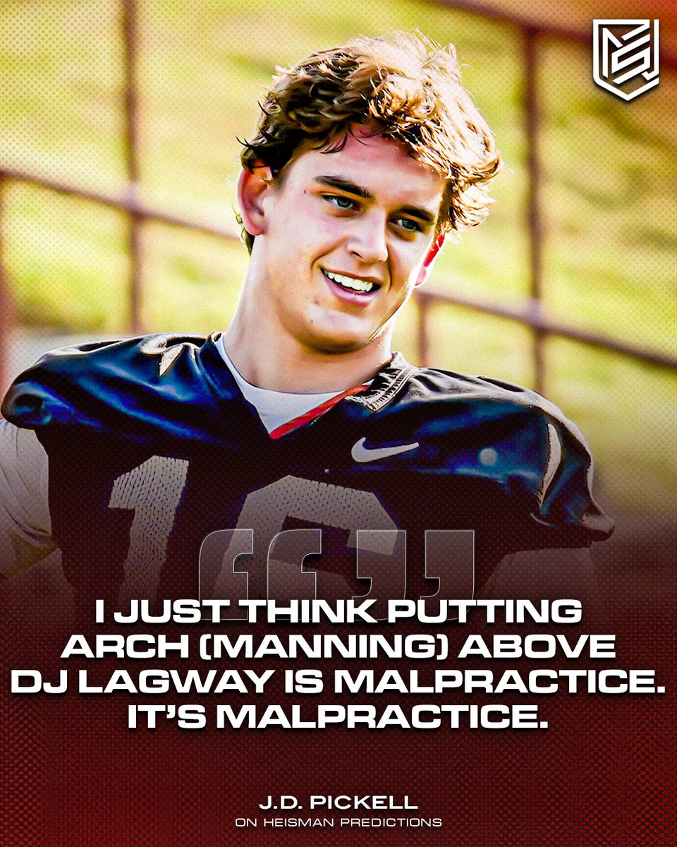 CFN365's tweet image. Who is more likely to win the Heisman, Arch Manning or DJ Lagway? 馃