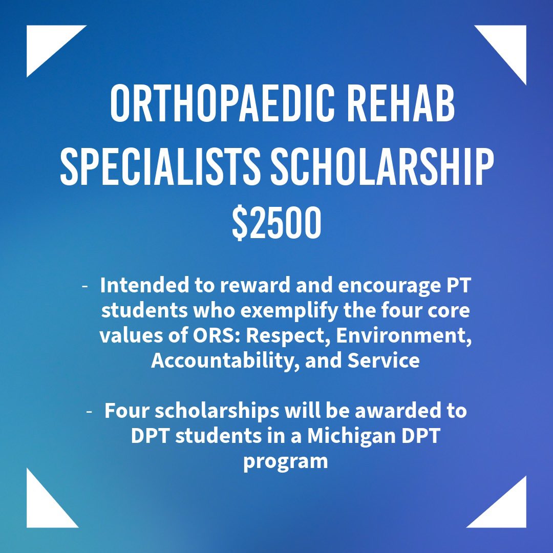 APTA Michigan Student Special Interest Group tweet media