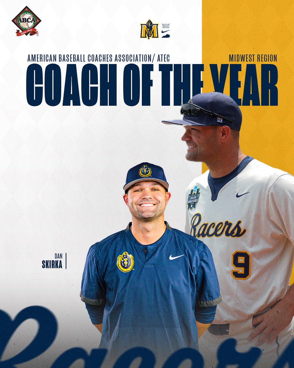 𝗢𝘂𝗿 𝗖𝗼𝗮𝗰𝗵 🫡

<a href="/dskirka/">Dan Skirka</a> has earned <a href="/ABCA1945/">ABCA</a> Midwest Region Coach of the Year Honors!

#GoRacers🏇