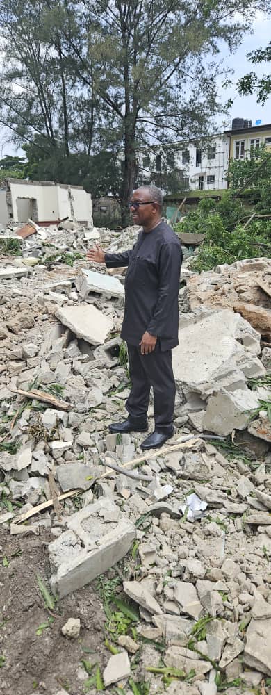 IkukuomaC's tweet photo. Look at what APC did to the investment of Mr Peter Obi younger brother at Ikeja today !!!! Billion naira worth investment destroyed for absolute no reason https://t.co/m4EoNPxJ2e