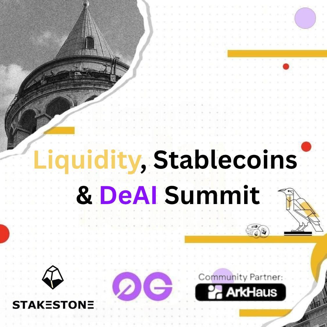 CemBNB's tweet photo. #StakeStone #0G #Arkhaus

Dostlar Yarın @arkhauspeople 'da harika bir Side Event bizi bekliyor!

@Stake_Stone & @0G_labs 

Bu etkinliğe gelemeyen çok şey kaçırır diyelim. 200 kişi limitine ulaştık ve Luma yi kapattık...

Harika bir mekan, harika projelerle @IstanbulBlockWk öncesi damga vuralım!