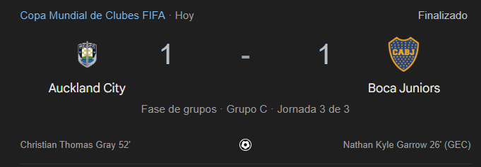 De hacer el Papelón con Alianza Lima, ahora hacerlo con un equipo amateur como el Auckland City

Que te hicieron Boca Juniors...