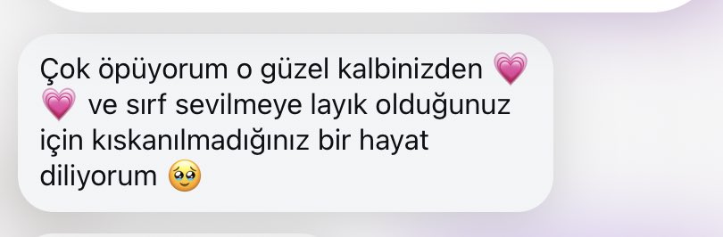 Kız bu mesajın güzelliği ne böyle 🥺🥲🥰💖🙏