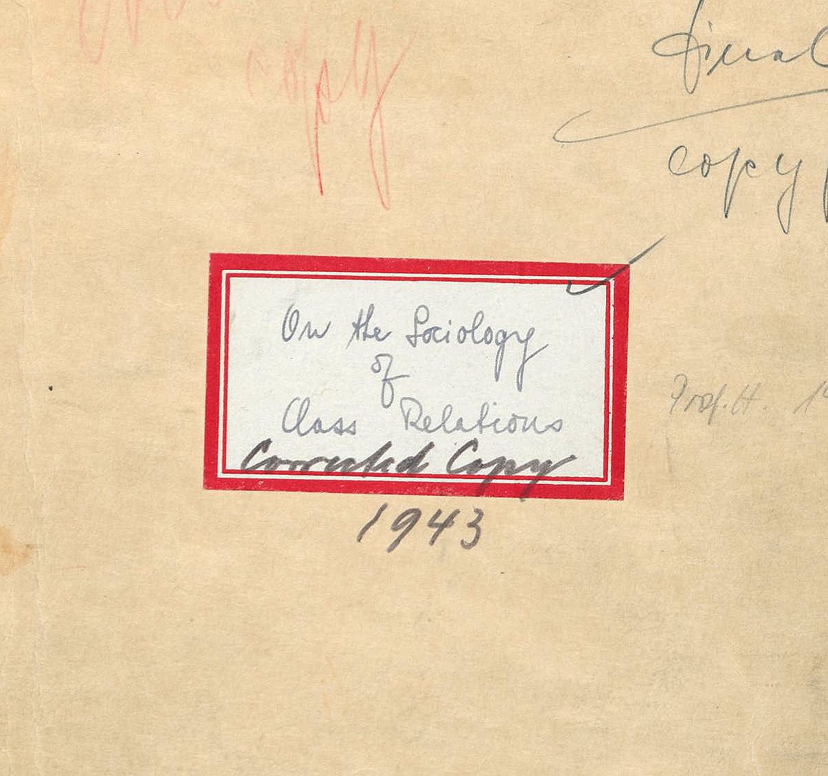 NEW: A critical edition of Max Horkheimer's 1943 essay "On the Sociology of Class Relations." This text analyzes the return of direct domination in late capitalism, conformist reformism in the labor movement, and the role of hierarchies in human history.
ctwgwebsite.github.io/blog/2025/Clas…