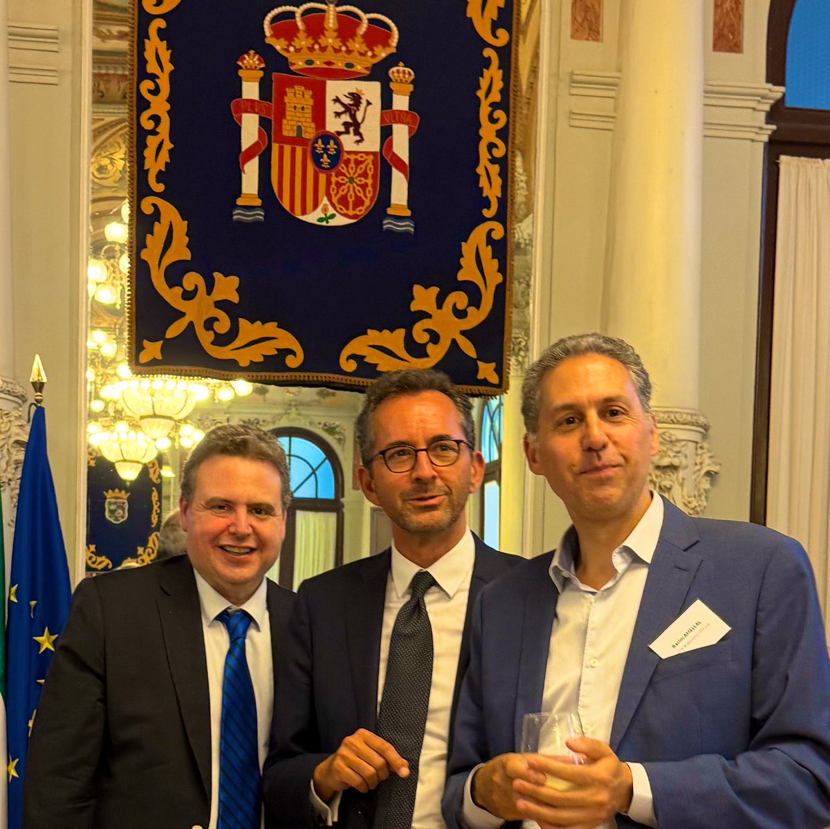 Karim Emile Bitar (@karimbitar) on Twitter photo 🇪🇸 Congratulations to the Action Committee for the Mediterranean on a highly successful inaugural meeting. This new initiative is the brainchild of <a href="/helkaroui/">Hakim El Karoui</a>, <a href="/karimamellal/">Karim Amellal</a> and a few others, following in the footsteps of Jean Monnet’s Committee for the United States of Europe. 🇪🇸 Congratulations to the Action Committee for the Mediterranean on a highly successful inaugural meeting. This new initiative is the brainchild of <a href="/helkaroui/">Hakim El Karoui</a>, <a href="/karimamellal/">Karim Amellal</a> and a few others, following in the footsteps of Jean Monnet’s Committee for the United States of Europe.